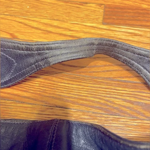 Vintage Rebecca Minkoff ‘Nikki’ Hobo Bag, Dark Navy Blue - Picture 4 of 11